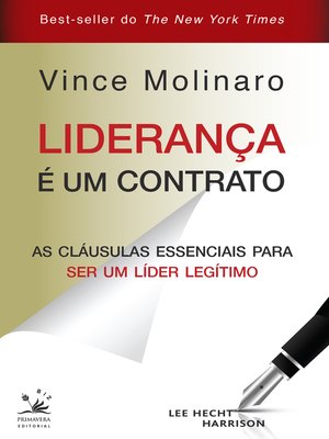 cover image of Liderança é um contrato